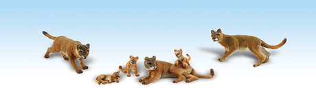 Cougars & Cubs - Scenic Accents(R) -- pkg(6)
