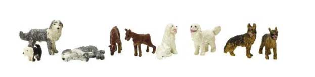 Scenic Accents(R) -- Dog Pack pkg(9)