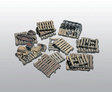 Scenic Details(R) (Unpainted Metal Castings) -- Assorted Skids