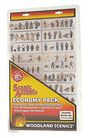 Scenic Accents(R) Economy Figure Packs -- Worker (Over 100 Figures)