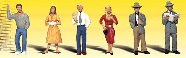 Scenic Accents(R) Figures -- Pedestrians