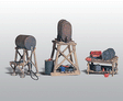 Scenic Details(R) -- 3 Fuel Stands - Kit (Unpainted Metal)