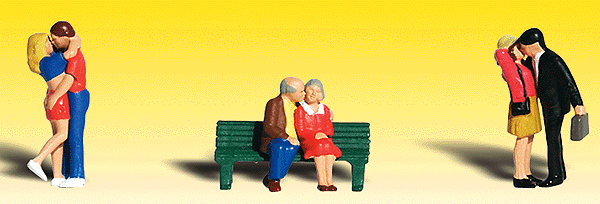 Scenic Accents(R) Figures -- Lovers pkg(6)