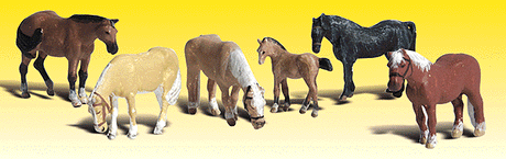Farm Horses - Scenic Accents(R) -- pkg(6)