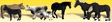 Assorted Farm Animals - Scenic Accents(R) -- pkg(7)