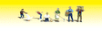 Farm People w/Goose - Scenic Accents(R) -- pkg(6)