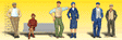 Bystanders - Scenic Accents(R) -- pkg(6)
