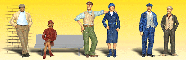 Bystanders - Scenic Accents(R) -- pkg(6)