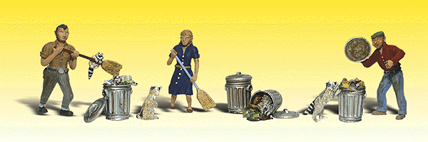 Scenic Accents(R) -- People & Pesky Raccoons