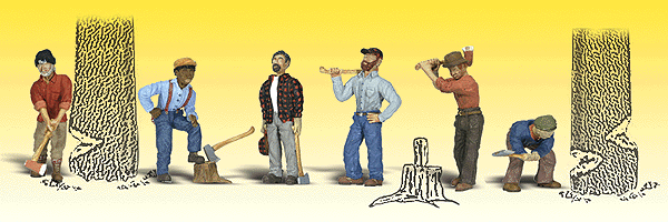 Scenic Accents(R) Figures -- Lumberjacks