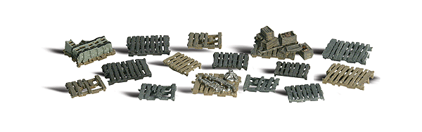 Scenic Accents(R) Figures -- Assorted Skids pkg(15)