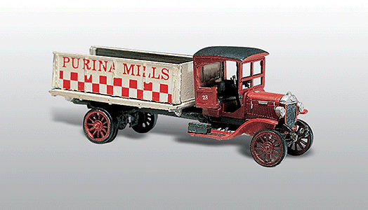 1914 Diamond T Grain Truck - Metal Kit -- Undecorated-1
