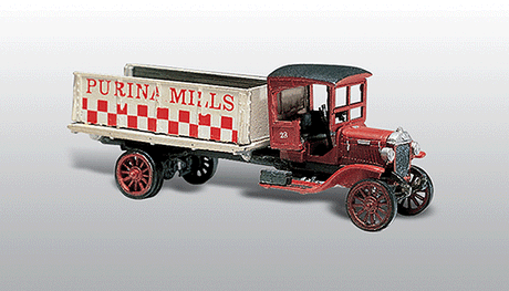 1914 Diamond T Grain Truck - Metal Kit -- Undecorated-1