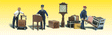 Scenic Accents(R) -- Depot Workers & Accessories pkg(3)