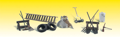 Scenic Accents(R) Figures -- Garage Treasures pkg(13)