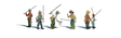 Scenic Accents(R) -- Fly Fishermen pkg(6)
