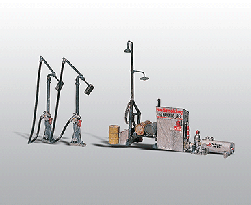 Diesel Fuel Facility - Scenic Details(R) -- Unpainted - Kit