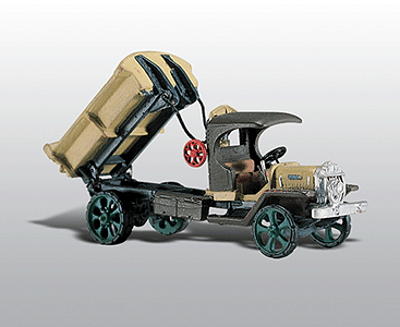American Construction Equipment (Unpainted Metal Kit) -- Early 1.5-Ton Federal Dump Truck