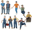 Scenic Accents G Scale Add-On Assortment -- 2 Each of 3; #2548 - #2550
