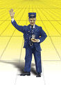 Scenic Accents(R) Figures -- Conductor w/Watch