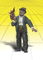 Scenic Accents(R) Figures -- Hobo w/Red Pouch