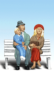 Scenic Accents(R) Figures -- The Sitting Seymores