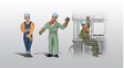 Scenic Accents(R) Figures -- Idling Engineers pkg(3)