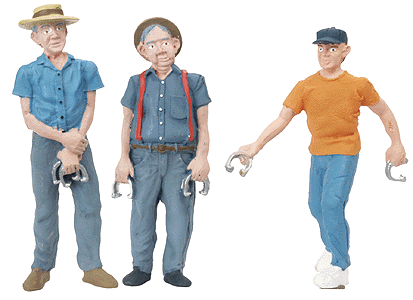 Scenic Accents(R) Figures -- Horse Shoein' Around