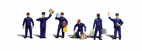 Scenic Accents(R) Figures -- Train Personnel pkg(6)
