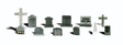 Scenic Accents(R) Details -- Tombstones pkg(11)