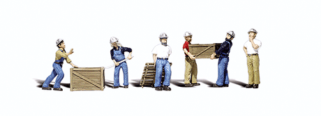 Scenic Accents(R) Figures -- Dock Workers pkg(6)