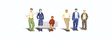 Scenic Accents(R) Figures -- Bystanders pkg(6)