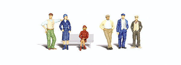 Scenic Accents(R) Figures -- Bystanders pkg(6)