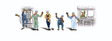 Scenic Accents(R) Figures -- Engineers pkg(6)