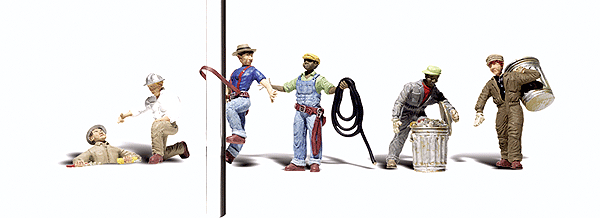 Scenic Accents(R) Figures -- City Workers pkg(6)