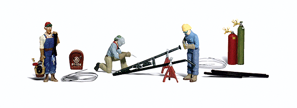 Scenic Accents(R) Figures -- Welders & Accessories pkg(15)