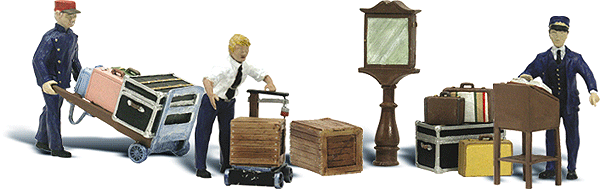 Scenic Accents(R) -- Depot Workers & Accessories