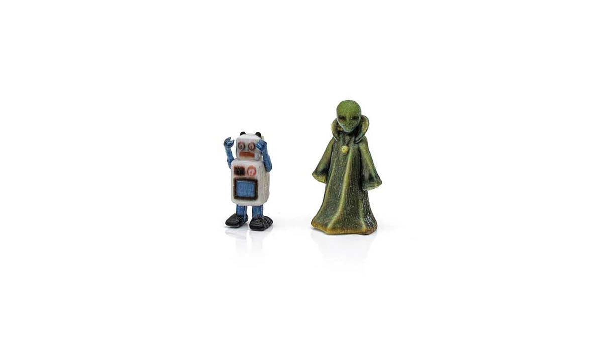 Find Me Figures Scenic Accents(R) -- Earth Visitors pkg(2)