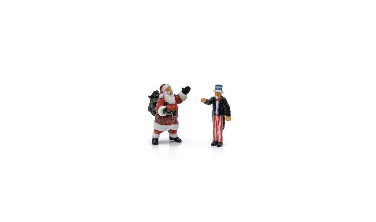 Find Me Figures Scenic Accents(R) -- Holiday Figures pkg(2)