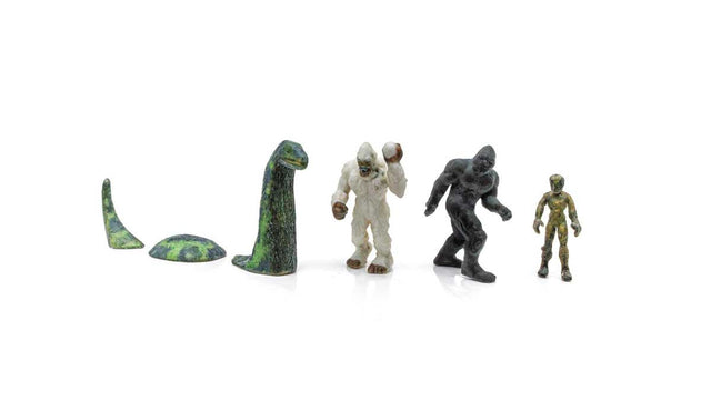Find Me Figures Scenic Accents(R) -- Monster Figures pkg(4)