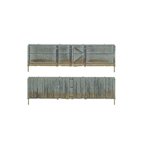 Privacy Fence - Kit with Gates, Hinges & Planter Pins -- Total Scale Length: 192'  58.5m