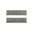 Privacy Fence - Kit with Gates, Hinges & Planter Pins -- Total Scale Length: 192'  58.5m