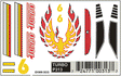 PineCar(R) Dry Transfers -- Turbo
