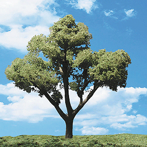 Woodland Classic Trees(R) Ready Made - Early Light -- 2 to 3"  5.1 to 7.6cm Tall pkg(4)