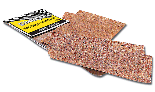 PineCar(R) Accessories -- Sandpaper Assortment