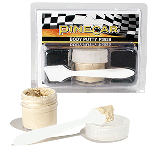 PineCar(R) Accessories -- Body Putty