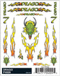 PineCar(R) Dry Transfer Decals -- Drago