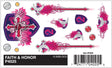 PineCar(R) Dry Transfer Decals -- Faith & Honor