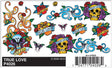 PineCar(R) Dry Transfer Decals -- True Love