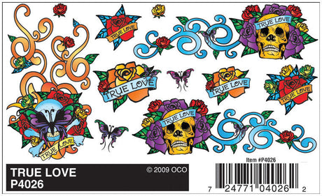 PineCar(R) Dry Transfer Decals -- True Love